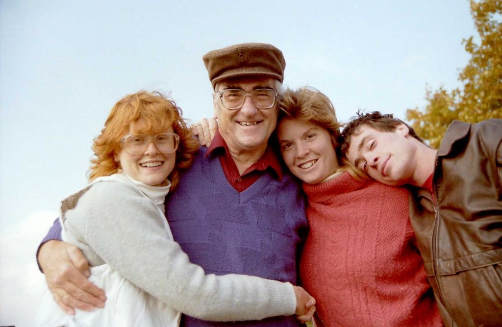 Pamela, Flemming, Heather, and Michael Holm