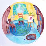 Watercolour painting